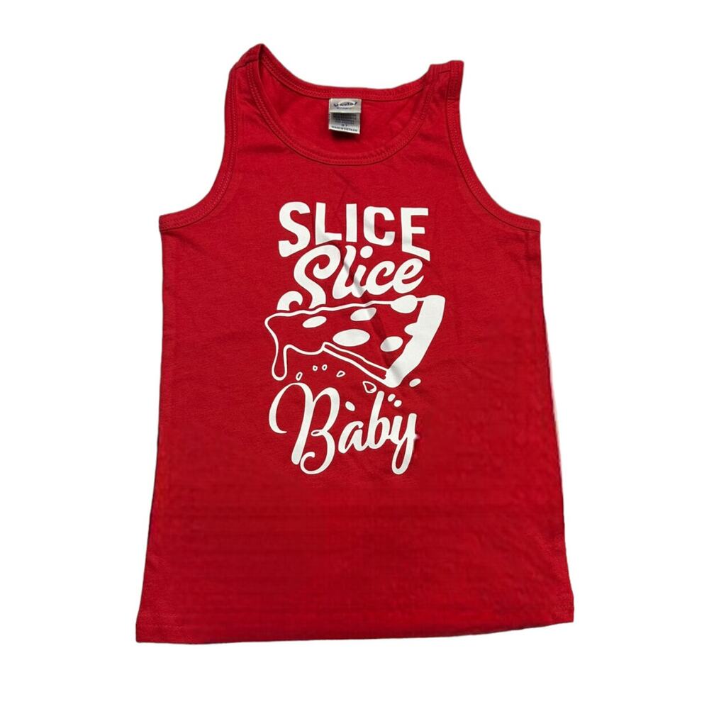 Kids Small Shop Pizza Tank Top Size 3t